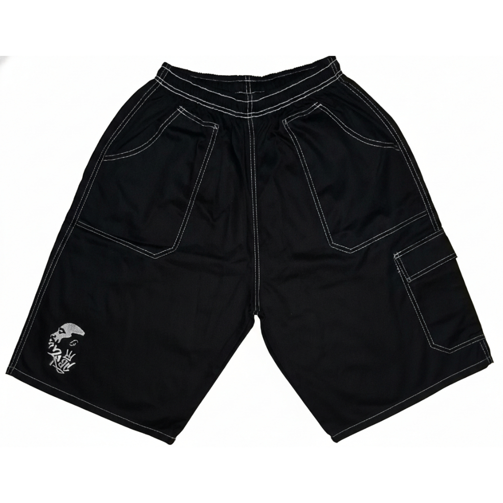 Bermuda Cargo "Tupac" Bordada Streetwear Oversized Unissex