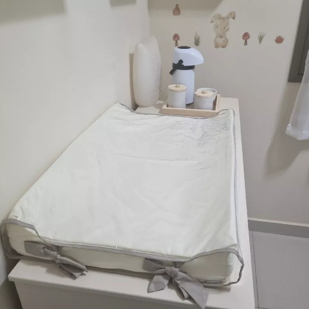 Trocador Americano De Comoda Capa Plastica Impermeável Limpa Fácil