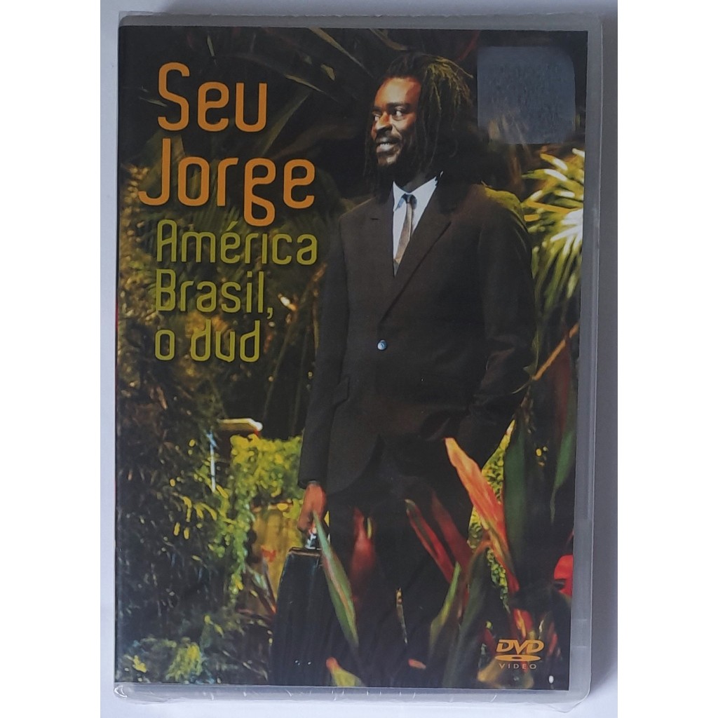 Dvd Seu Jorge - América Brasil, O Dvd - Ao Vivo - 2009 - Lacrado