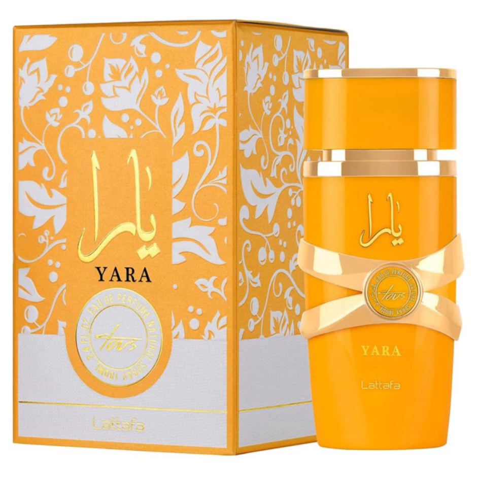 Perfume Árabe Lattafa Yara Tous Original Feminino Lattafa 8ml, 30ml ou 100ml Eau de Parfum