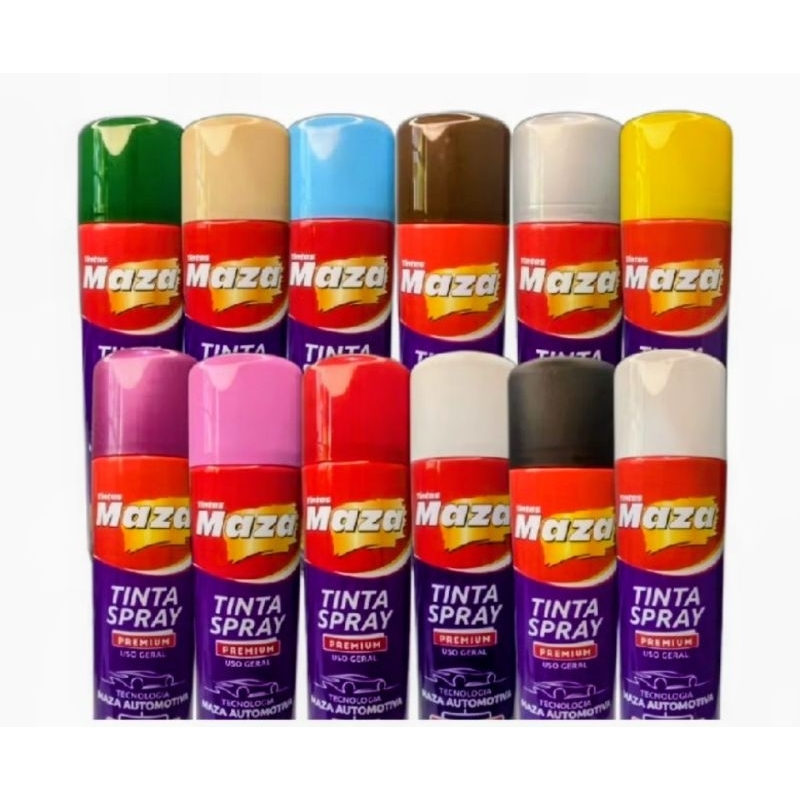 Tintas spray Automotiva e Uso Geral Premium Secagem Rápida 400ml em Oferta na Shopee