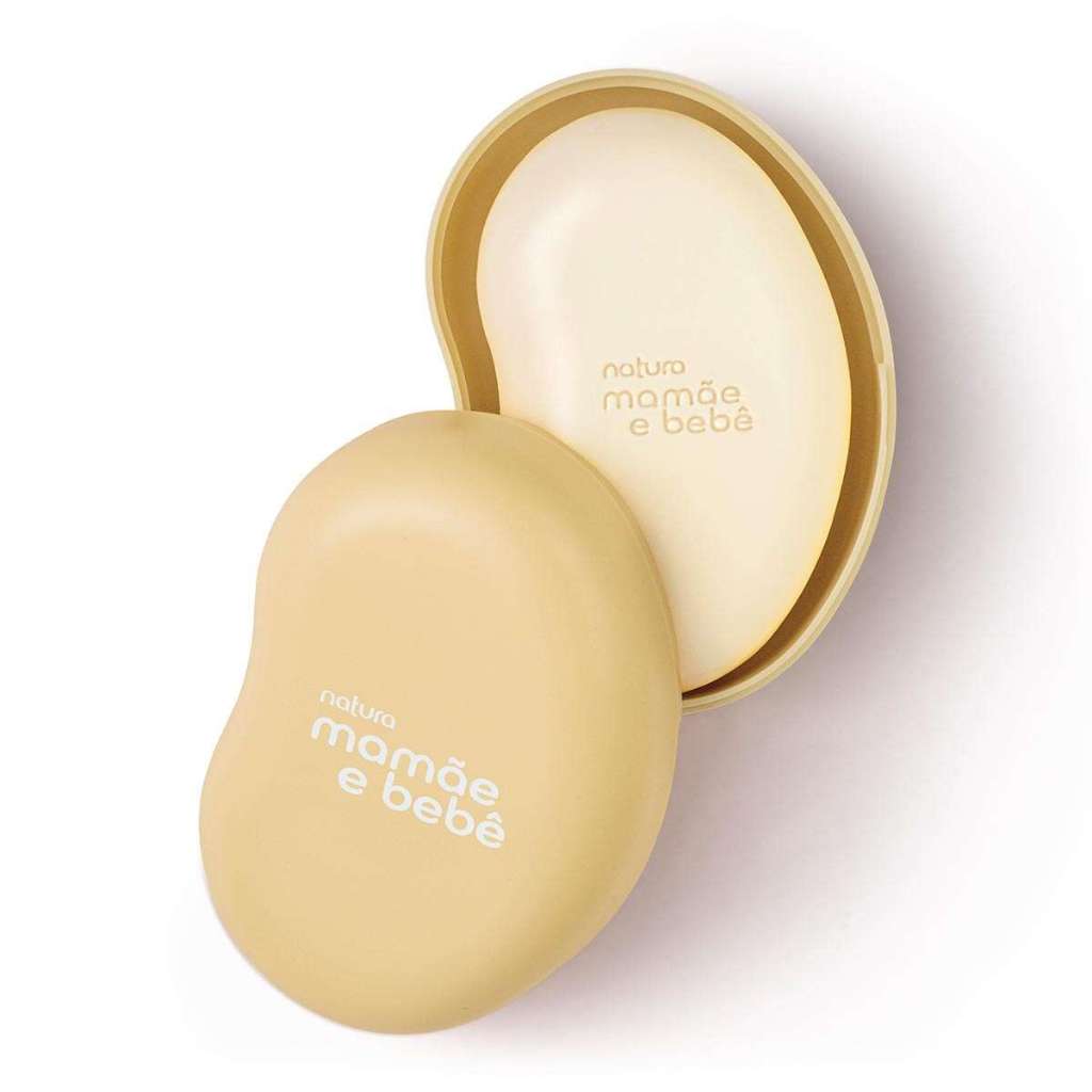 Sabonete em Barra com Saboneteira Mamãe e Bebê Flor de Laranjeira