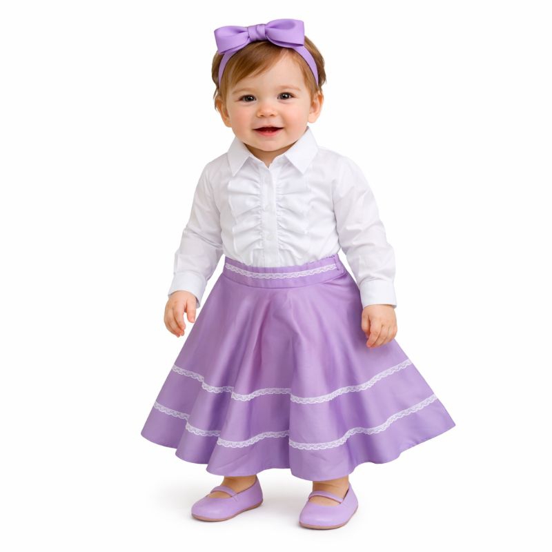 Saia de prenda gaúcha body camisa bebe sapatilha rosa pink em Oferta na Shopee