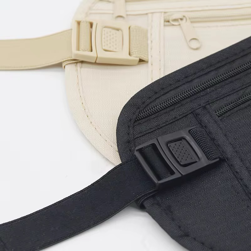 pochete doleira nylon impermeável fitness cinta celular academia Bolsa Roubo Furto Doleira Seguranç — imagem 2 de 2