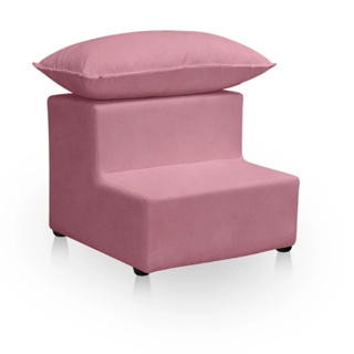 Escada de Maca Estética 02 Degraus Veludo Estofada Com Almofada Brinde em Oferta na Shopee