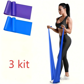 3 Thera Band Faixa Elástica 1,5 Metro Para Exercícios Multifuncionais em Oferta na Shopee