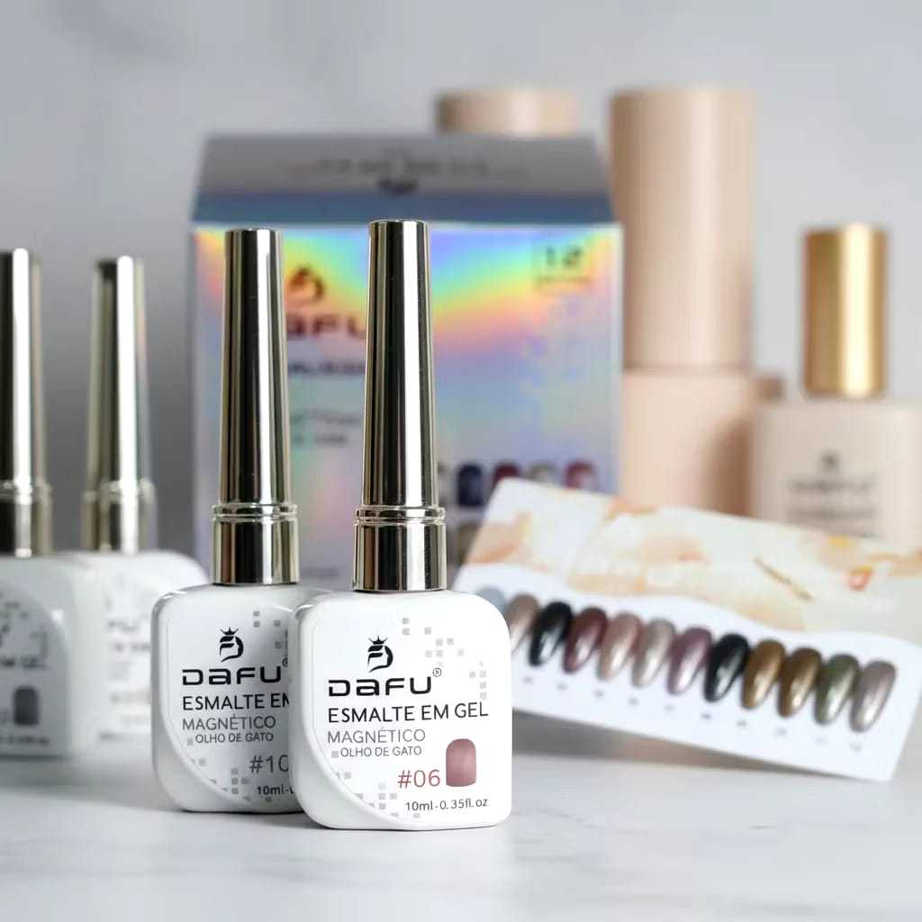 Gel Magnético Dafu Olho de Gato 10ml Cat Eye Profissional - Unitário