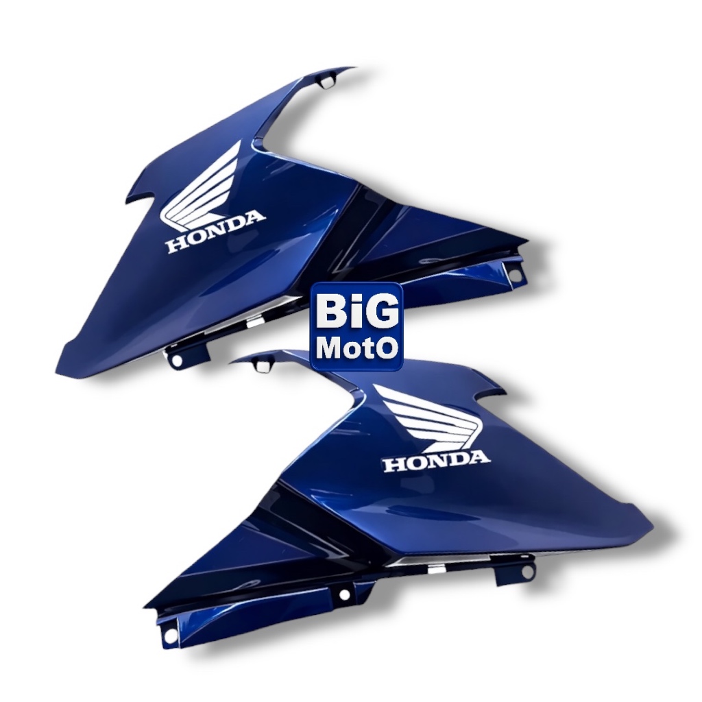 Par de Aba do Tanque CG Fan 160 2025/2026 Azul Spencer em Oferta na Shopee