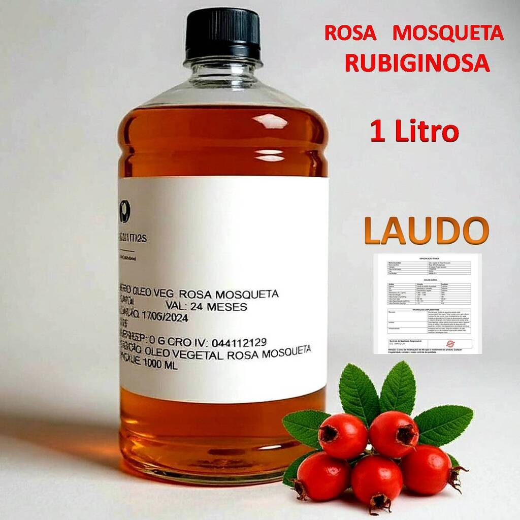 RUBIGINOSA 1 Litro Rosa Mosqueta 100% Puro
