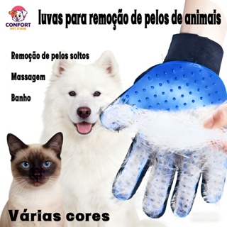 Luvas Magnéticas Do Cabelo Do Animal/Luva Escova Pet Nano Magnética – Remove Pelos de Gatos e Cachorros com Facilidade em Oferta na Shopee