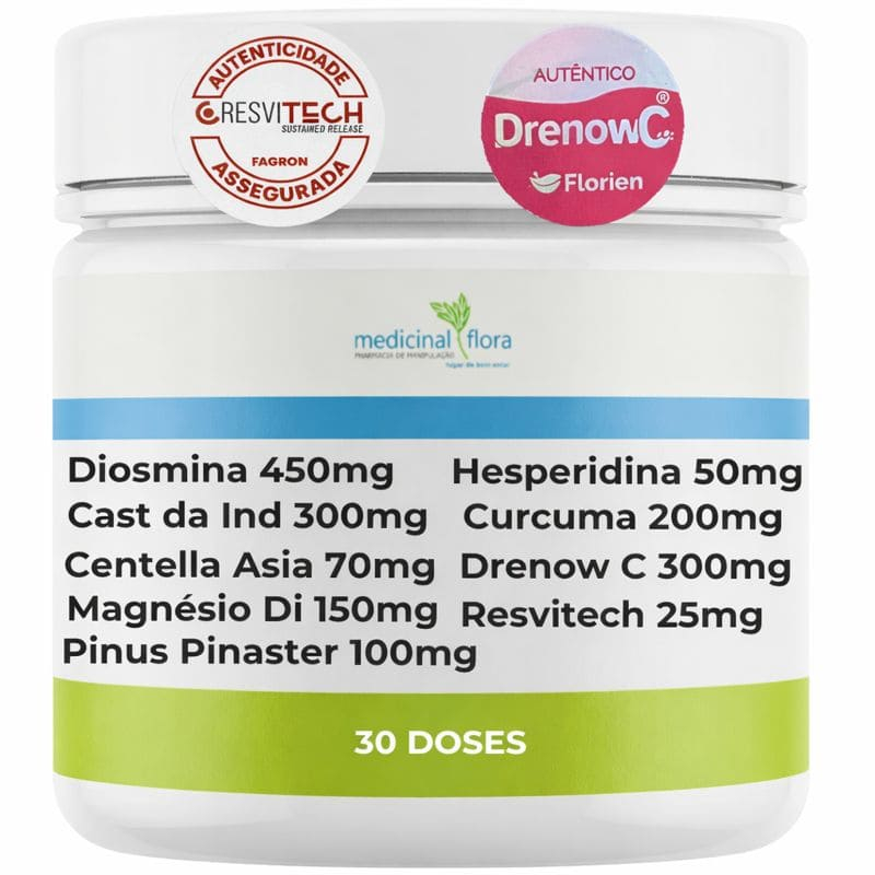 Composto Lipedema Completo Com Selo de Autenticidade - 30 Doses