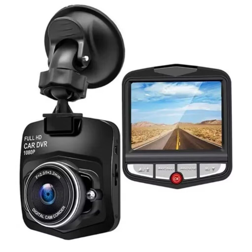 Camera Veicular Automotiva Filmadora Frontal Noturna Full HD 1080p Tela LCD 2.2 Polegadas DVR Carro