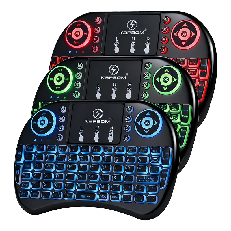 Mini Teclado Sem Fio com Touchpad para TV e PC – Praticidade para o Seu Ambiente em Oferta na Shopee