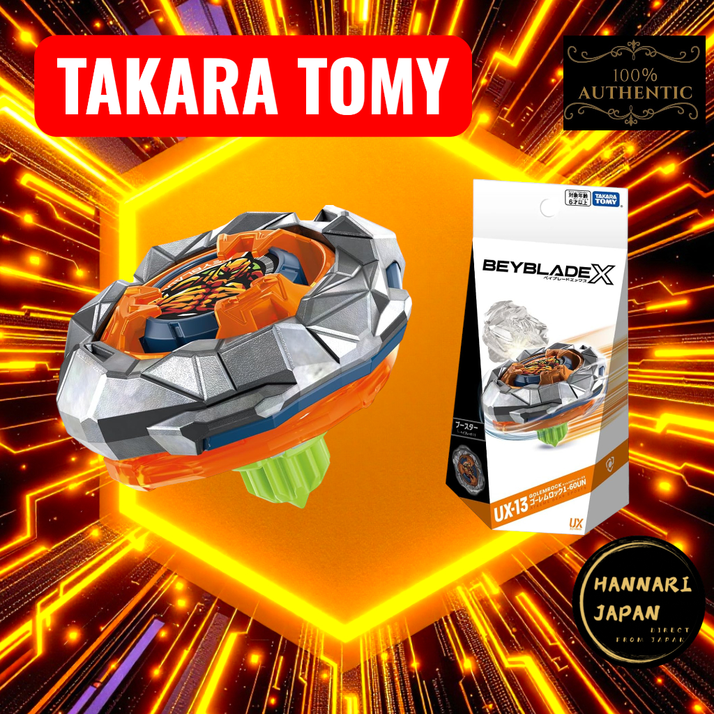 BEYBLADE X UX-13 Booster Golem Lock 1-60UN