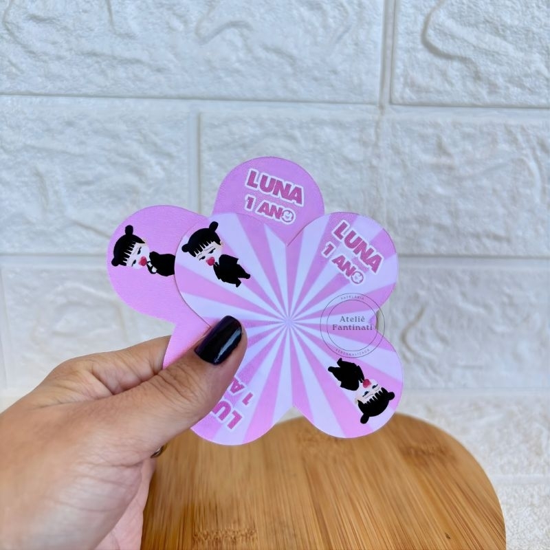 Forminha de doce brigadeiro personalizada Poderosa Chefinha