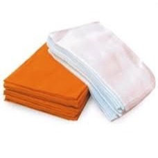 Kit Com 3 Flanelas Laranja Ou Branca em Oferta na Shopee