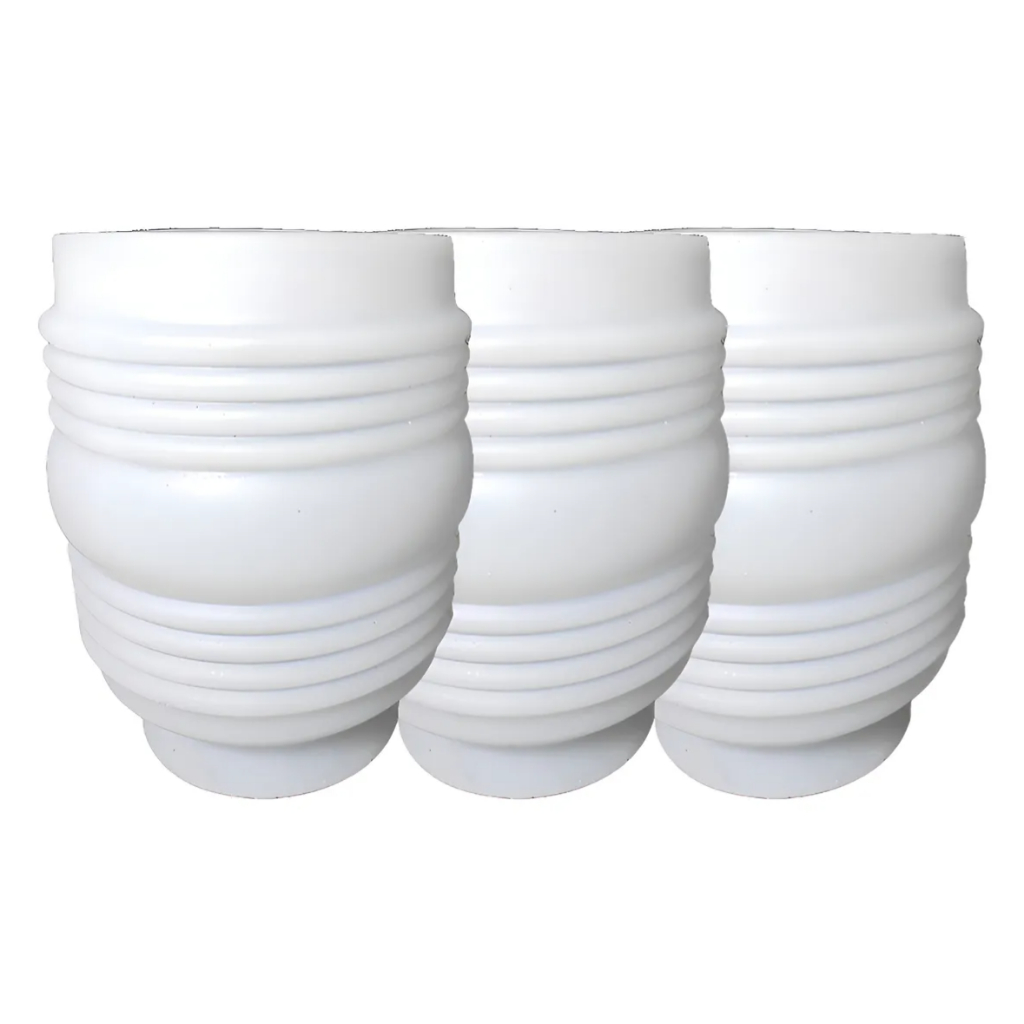 Globo Timoneiro Sinaleiro Plástico Para Balizador sem Tampa - Kit 3 Pcs
