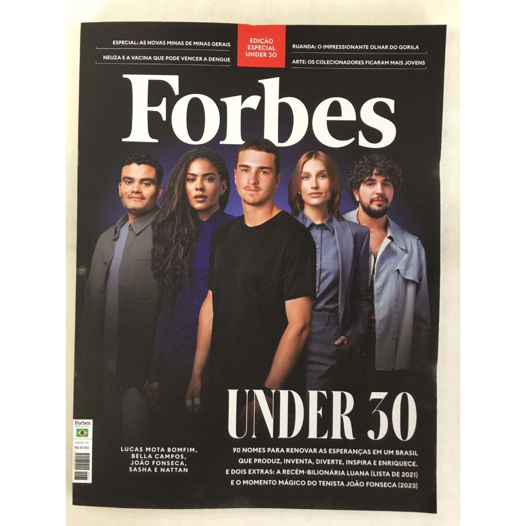 Revista Forbes 137 Janeiro 2026 Under 30