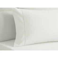 Kit 2 Fronhas Branca 80x60cm Percal 200 Fios Toque Macio