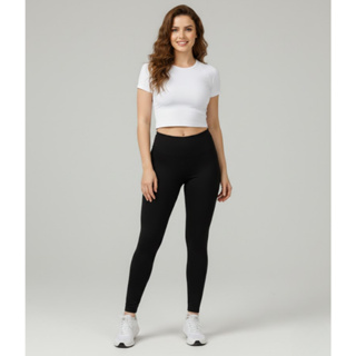 Calca Legging Cotton Feminina Adulto Malwee Promocao em Oferta na Shopee
