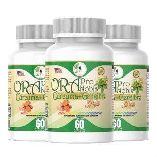 KIT C/3 Un. Vitaminas Ora-Pro-Nóbilis 60 capsulas 500mg 100% Suplemento Natural e original fibras em Oferta na Shopee