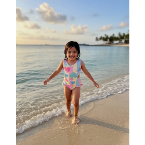 Maiô Infantil Natação Praia Estampado Body Carnaval Verão Moda Blogueirinha em Oferta na Shopee