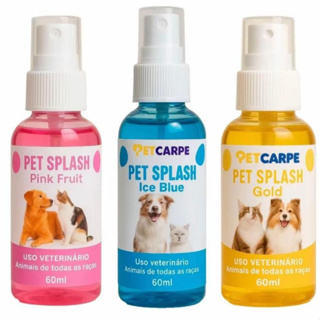 Perfume Colônia Pet Splash 60ml - Pet Carpe em Oferta na Shopee