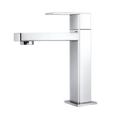 Torneira Pia de Banheiro Lavatório Cromada 100% Metal LUXO 1/4 de VOLTA