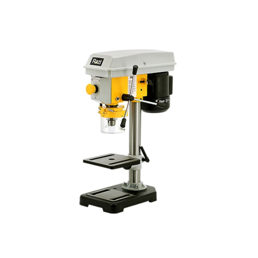 Furadeira De Bancada 13mm 350 Watts Razi Cor amarelo/Cinza