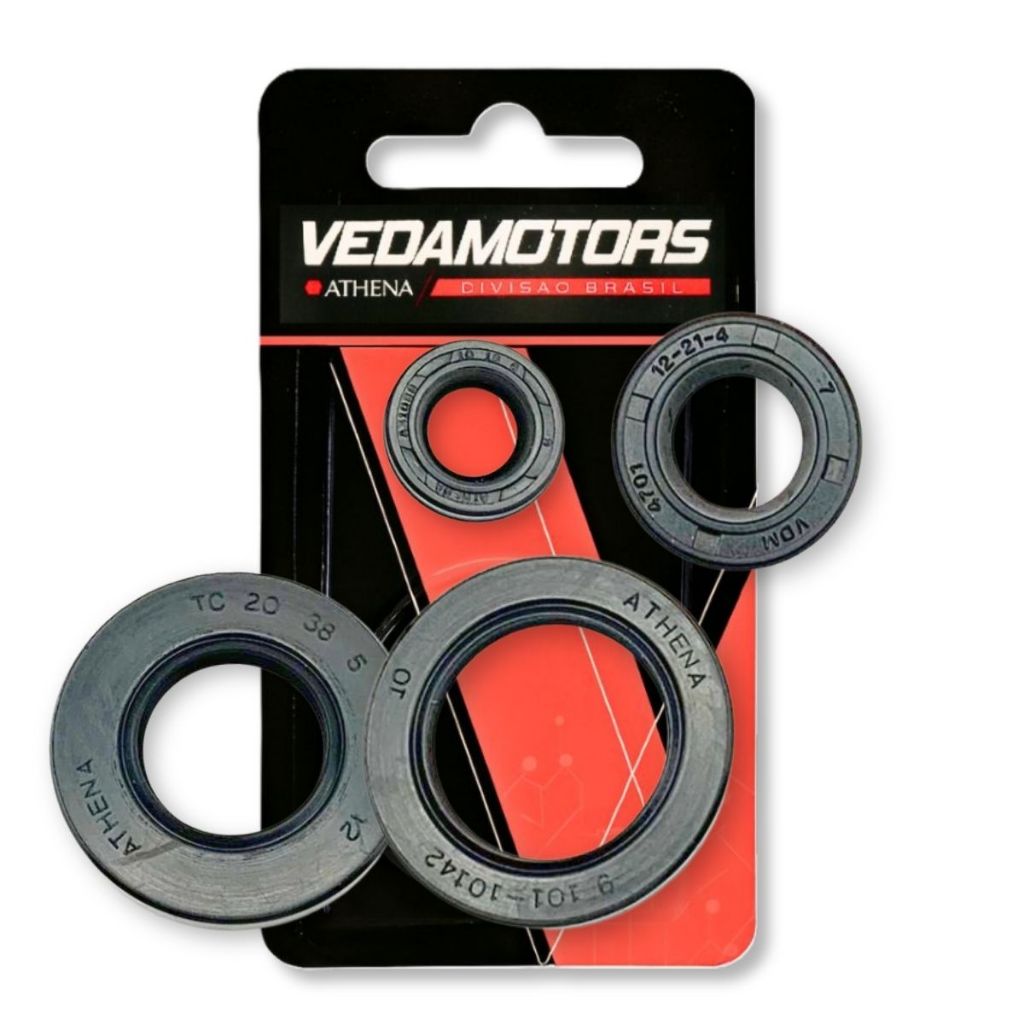 Kit de Retentores do Motor Xtz 125 / Ybr 125 / Factor 125 Vedamotors em Oferta na Shopee