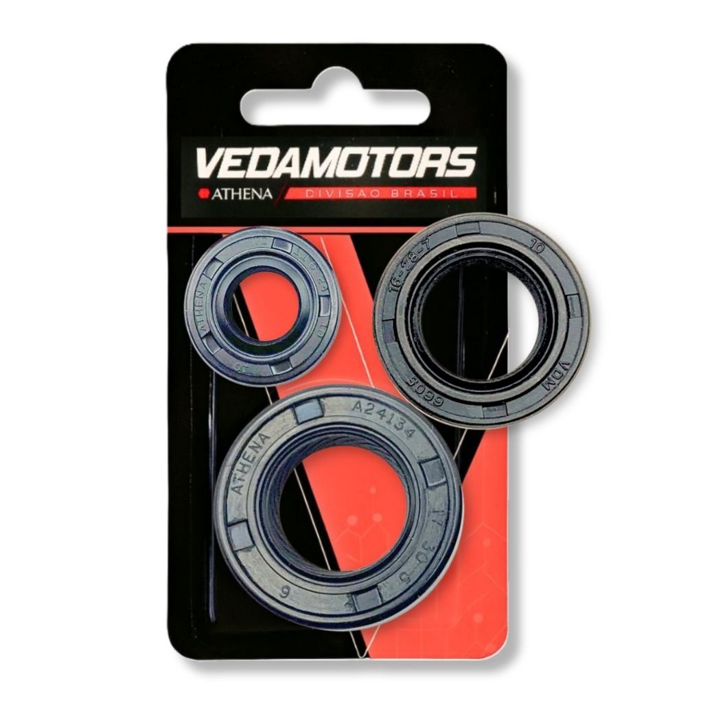 Kit de Retentores do Motor Biz 125 2006 A 2010 Vedamotors