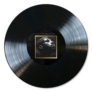 Disco de Vinil Decorativo Vintage BK – Arte no Disco + Fita Dupla Face 3M para Parede