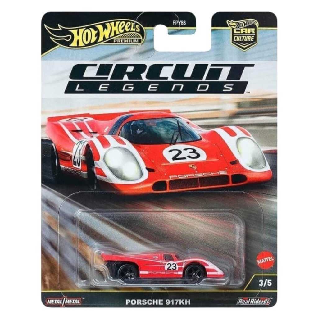 Hot Wheels Colecionável Car Culture Porsche 917K Premium - 1:64