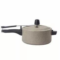 Panela de Pressão 3L Linha Ceramic Life Vapt Brinox - Vanilla e Cinza
