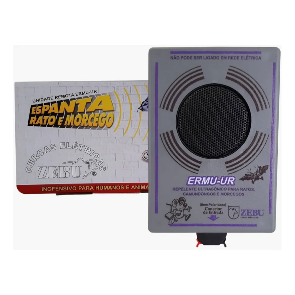 Unidade Remota Espanta Rato E Morcego Ermu - Repelente zebu em Oferta na Shopee