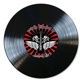 Disco de Vinil Decorativo Vintage Charlie Brown Jr. – Arte no Disco + Fita Dupla Face 3M