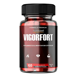 1 Vigorfort 60 Caps Premium Vigor Forte Para Homens Natural em Oferta na Shopee