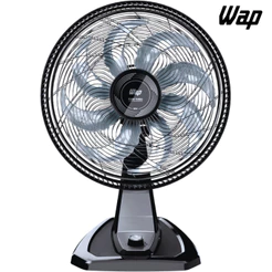 Ventilador Wap FLOW Turbo 2 em 1 Mesa e Parede 50cm 8 Pás 3 Velocidades 220v - FW009219