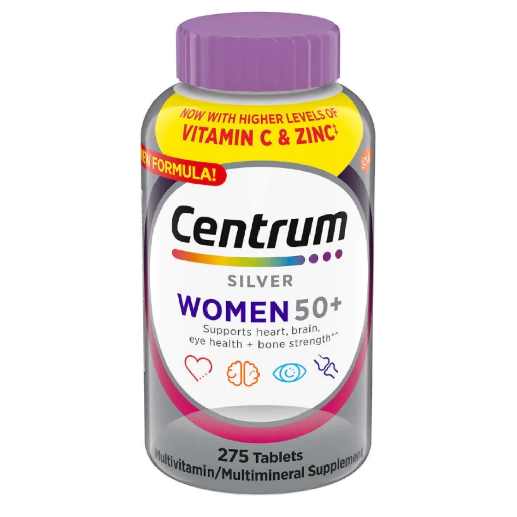 Centrum - Silver Women 50+ Multivitamínico (275 tablets) / Importado