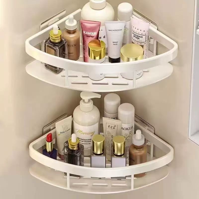 Suporte De Shampoo Prateleiras De Banheiro Sem Furo Premium Top sem furadeira AAA