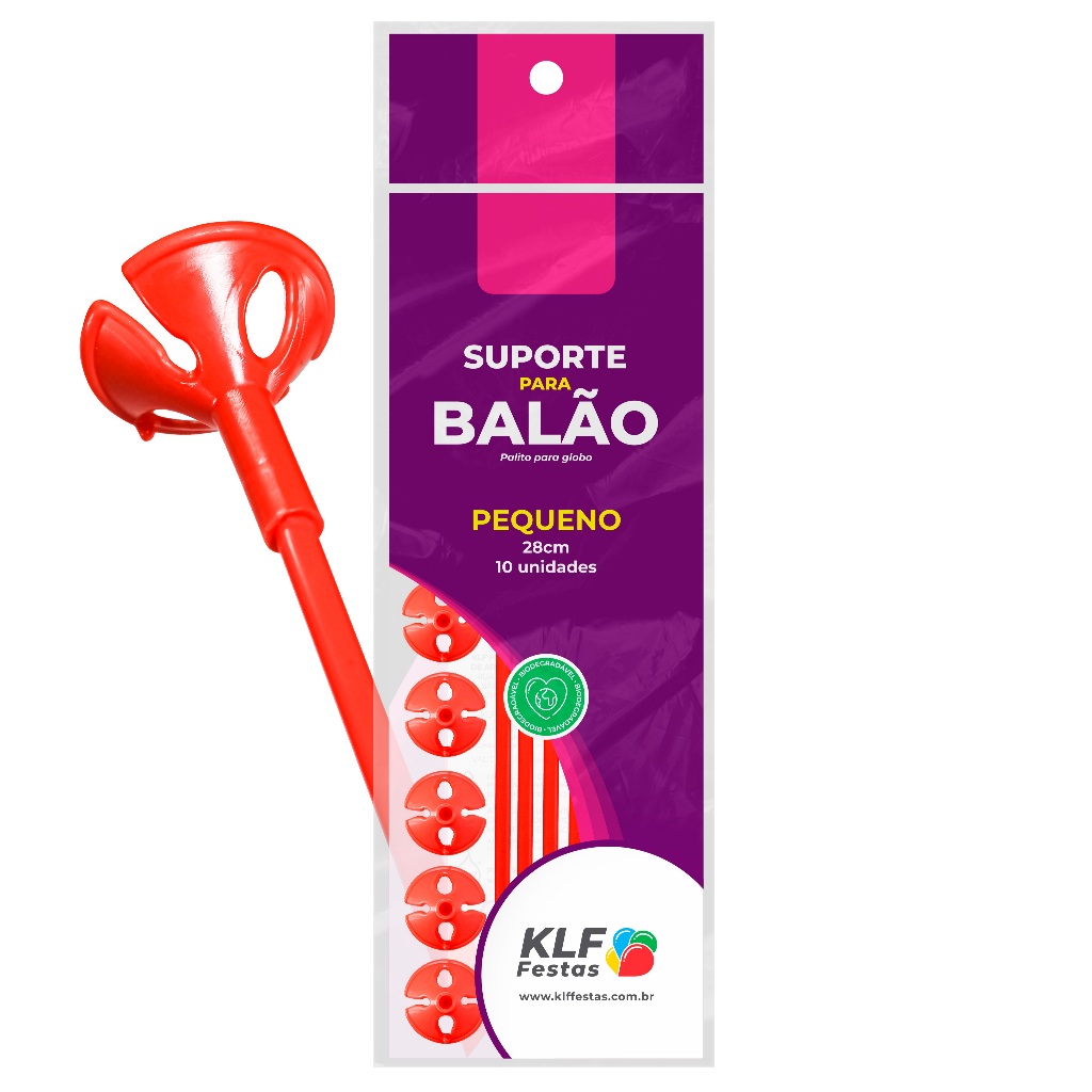 50 Varetas Vermelho 30cm Suporte Balão Bexiga Látex Ou Balão Metalizado