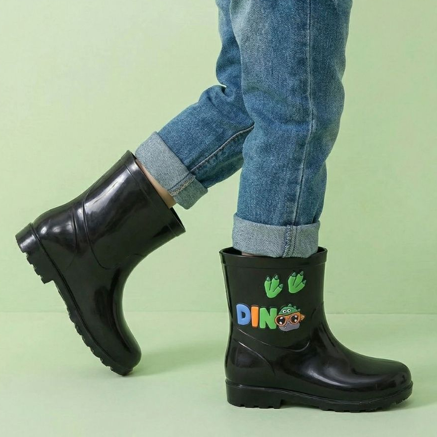 Sapatos Galocha Infantil Menino Premium Super Leve e Anti-Derrapante Diversos Personagens