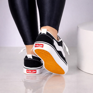 Tênis Branco Unissex Casual Solado Alto Leve Conforto Ideal Para o Dia a Dia 34 a 43 em Oferta na Shopee