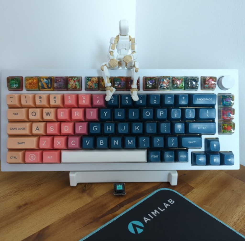 Suporte Ergonômico Minimalista para Teclado