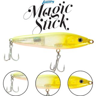 ISCA NELSON NAKAMURA MAGIC STICK 80 - 8CM 10G HOLOGRÁFICA