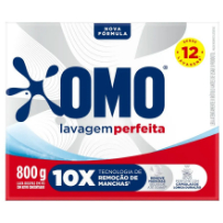 Sabão em Pó Omo Lavagem Perfeita 800g em Oferta na Shopee