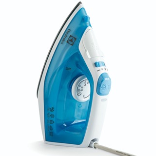 Ferro de Passar Roupas Electrolux SIE60 Seco e a Vapor Azul em Oferta na Shopee