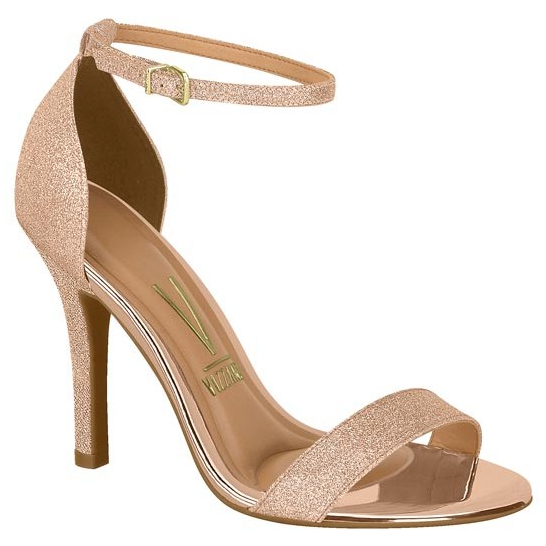 Sandalia Feminina Salto Fino Alto Casual Vizzano Original em Oferta na Shopee