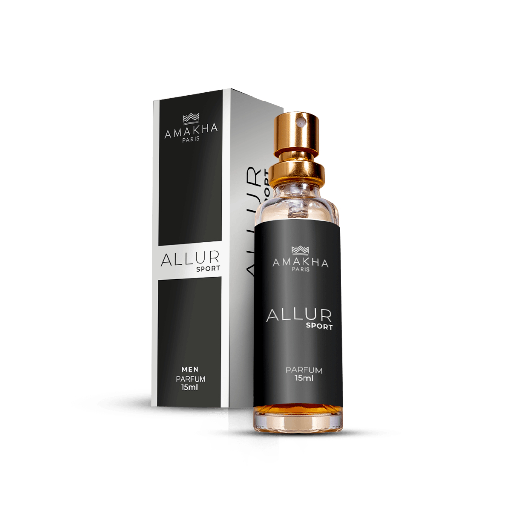 Allur Sport - Perfume Masculino de Bolso 15ml - Amakha Paris em Oferta na Shopee