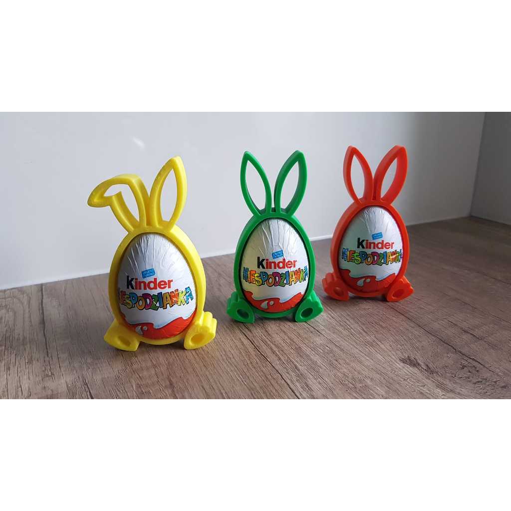 Kit Coelho Surpresa Ovo de Páscoa Kinder Surpresa com 02 unidades